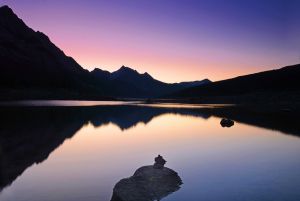 Dawn at Medicine Lake - Jasper